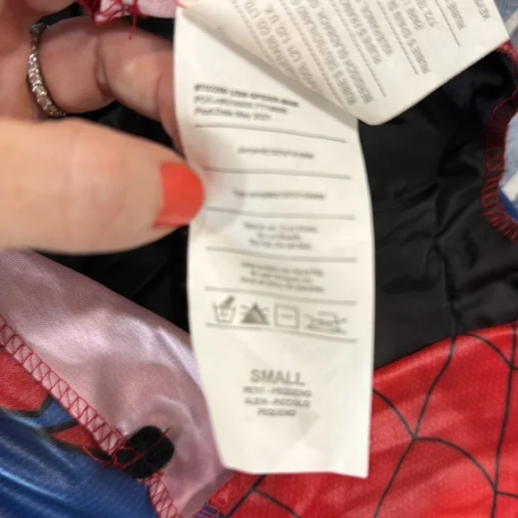 Spider-Man Halloween Costume small (4-6) - Picture 4 of 6